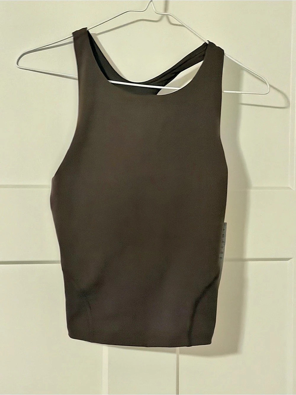 All In Motion High-Neck Tank Top Brown
